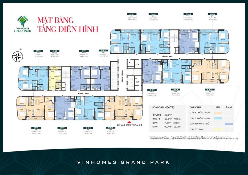 tiMặt bằng The Beverly Vinhomes Grand Park
