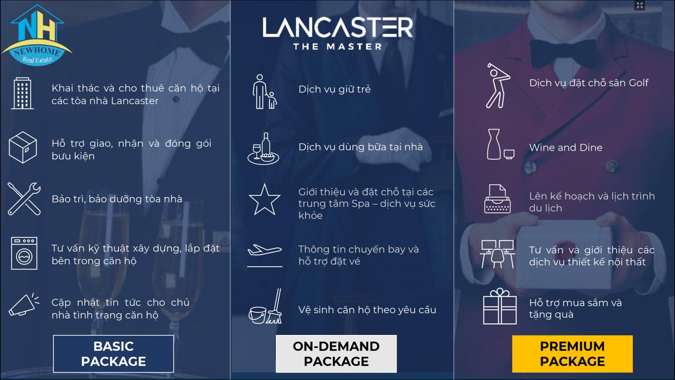 Các dịch vụ Lancaster Legacy