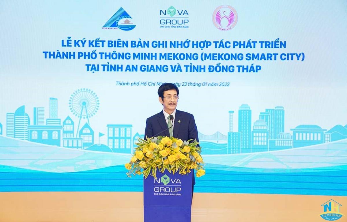 Lễ ký kết dự án Mekong Smart City