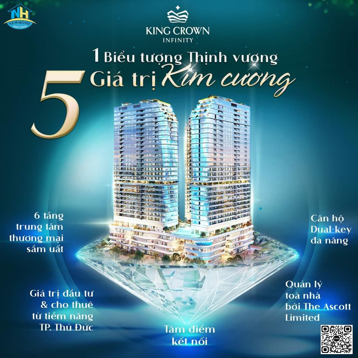 5 Giá trị vàng dự án King Crown Infinity