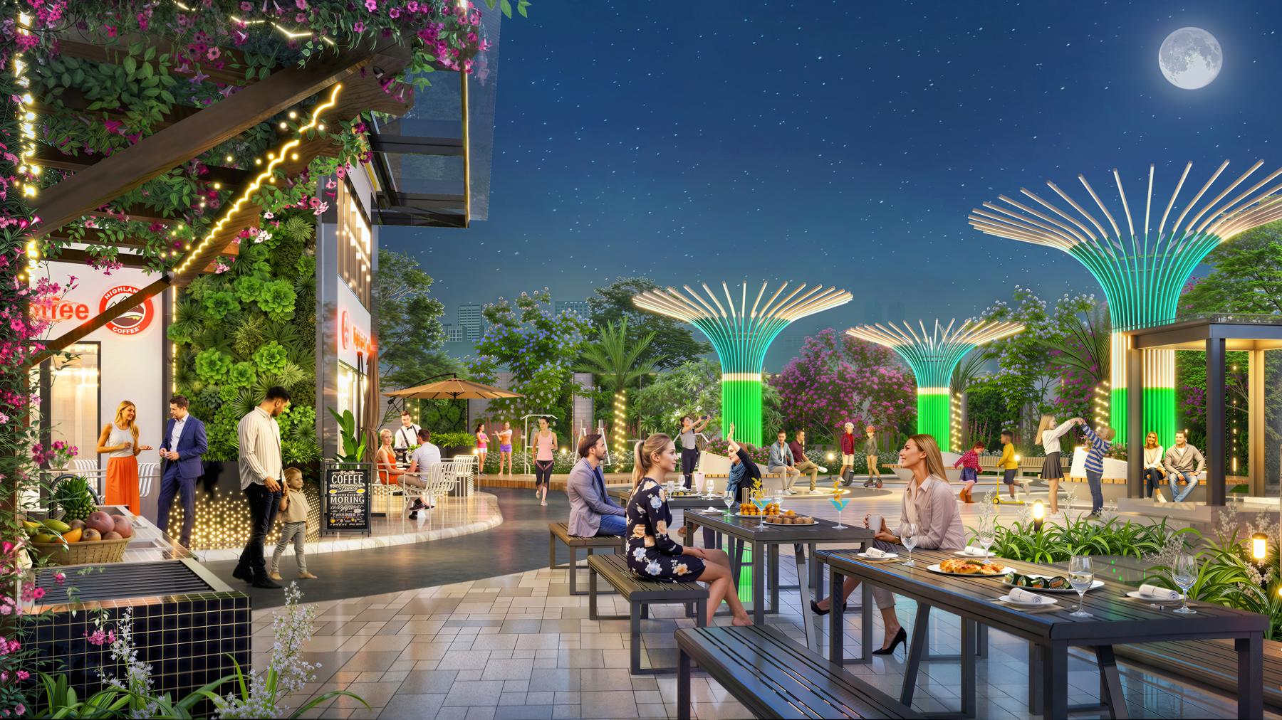 Tiện ích nội khu Diamond Boulevard