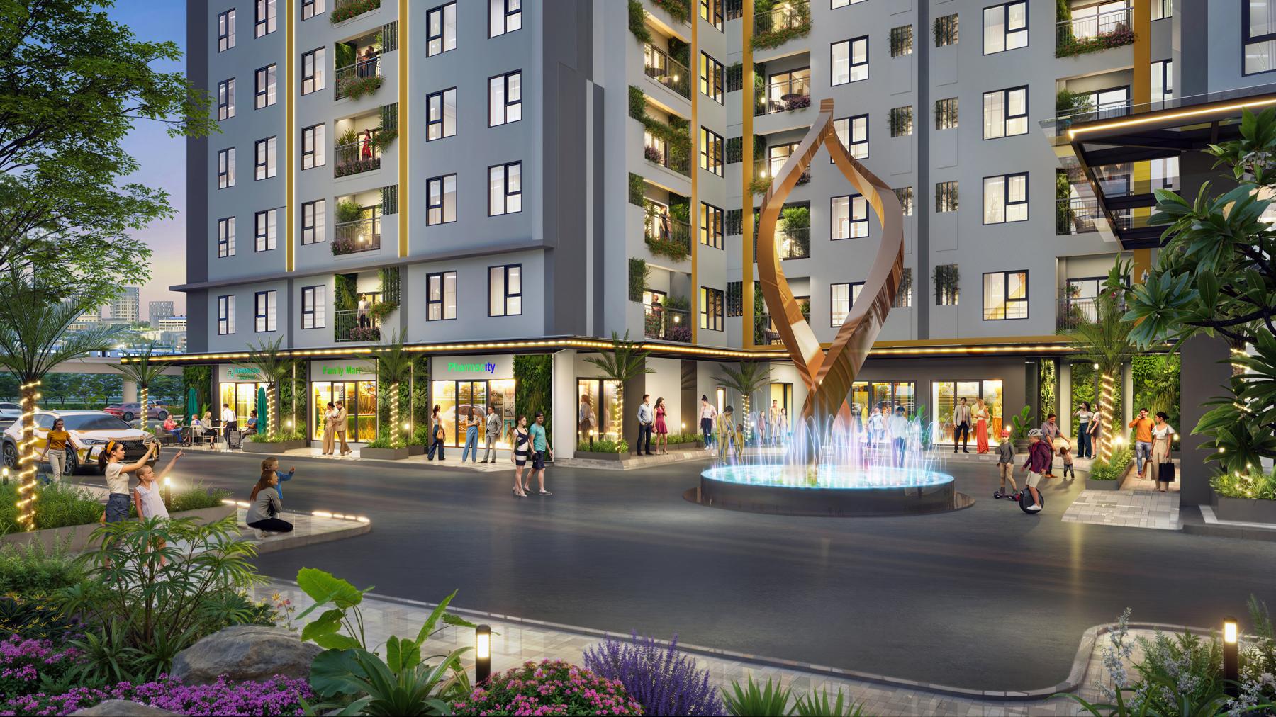 Tiện ích nội khu Diamond Boulevard