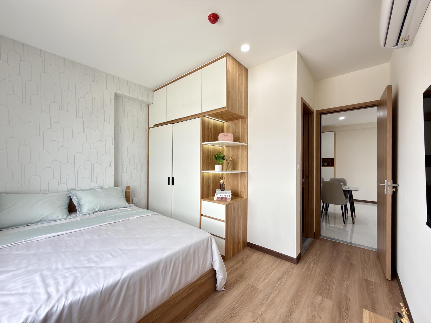 Hình ảnh bàn giao thực tế căn 2 phòng ngủ Diamond Boulevard