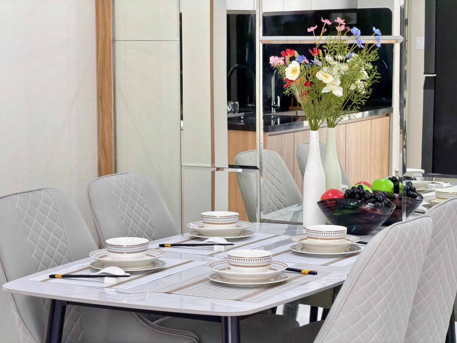 Hình ảnh bàn giao thực tế căn 2 phòng ngủ Diamond Boulevard