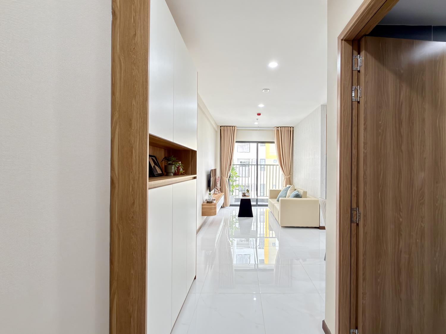 Hình ảnh bàn giao thực tế căn 2 phòng ngủ Diamond Boulevard