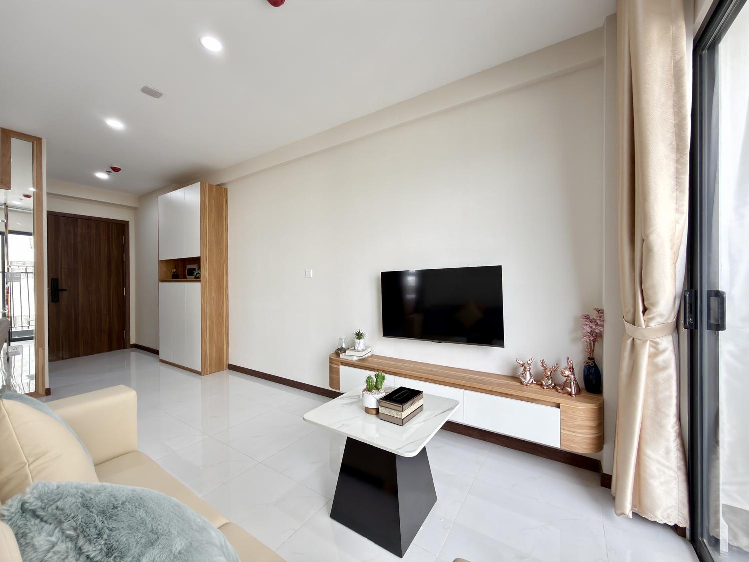 Hình ảnh bàn giao thực tế căn 2 phòng ngủ Diamond Boulevard