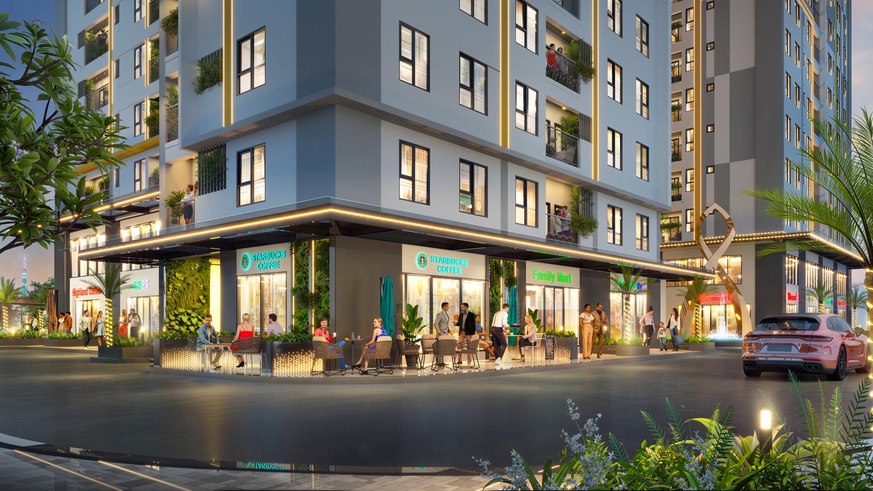 Tiện ích nội khu Diamond Boulevard