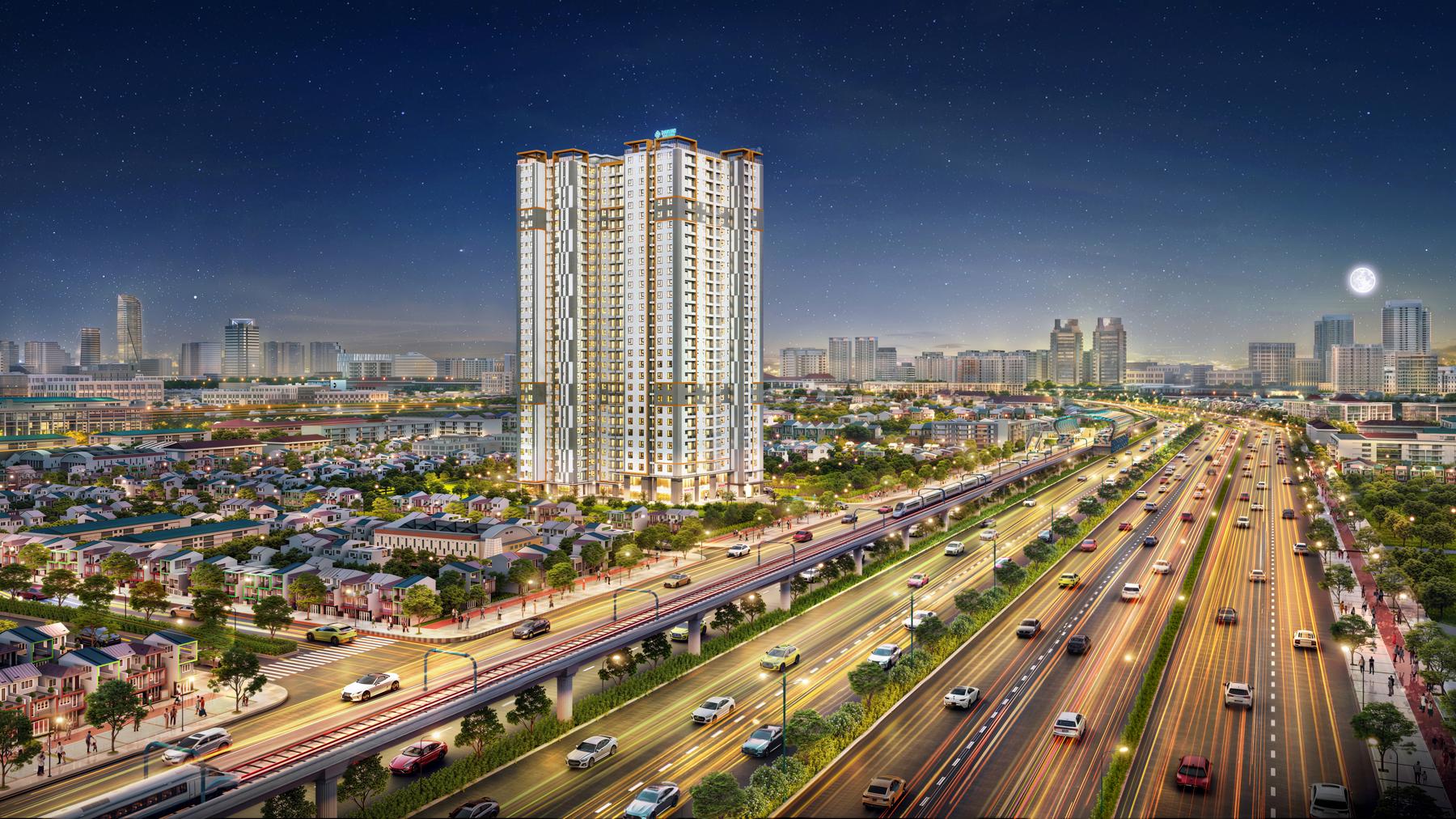 Phối cảnh dự án Diamond Boulevard