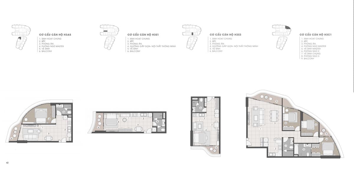 Mặt bằng & thiết kế dự án Welltone Luxury Residence
