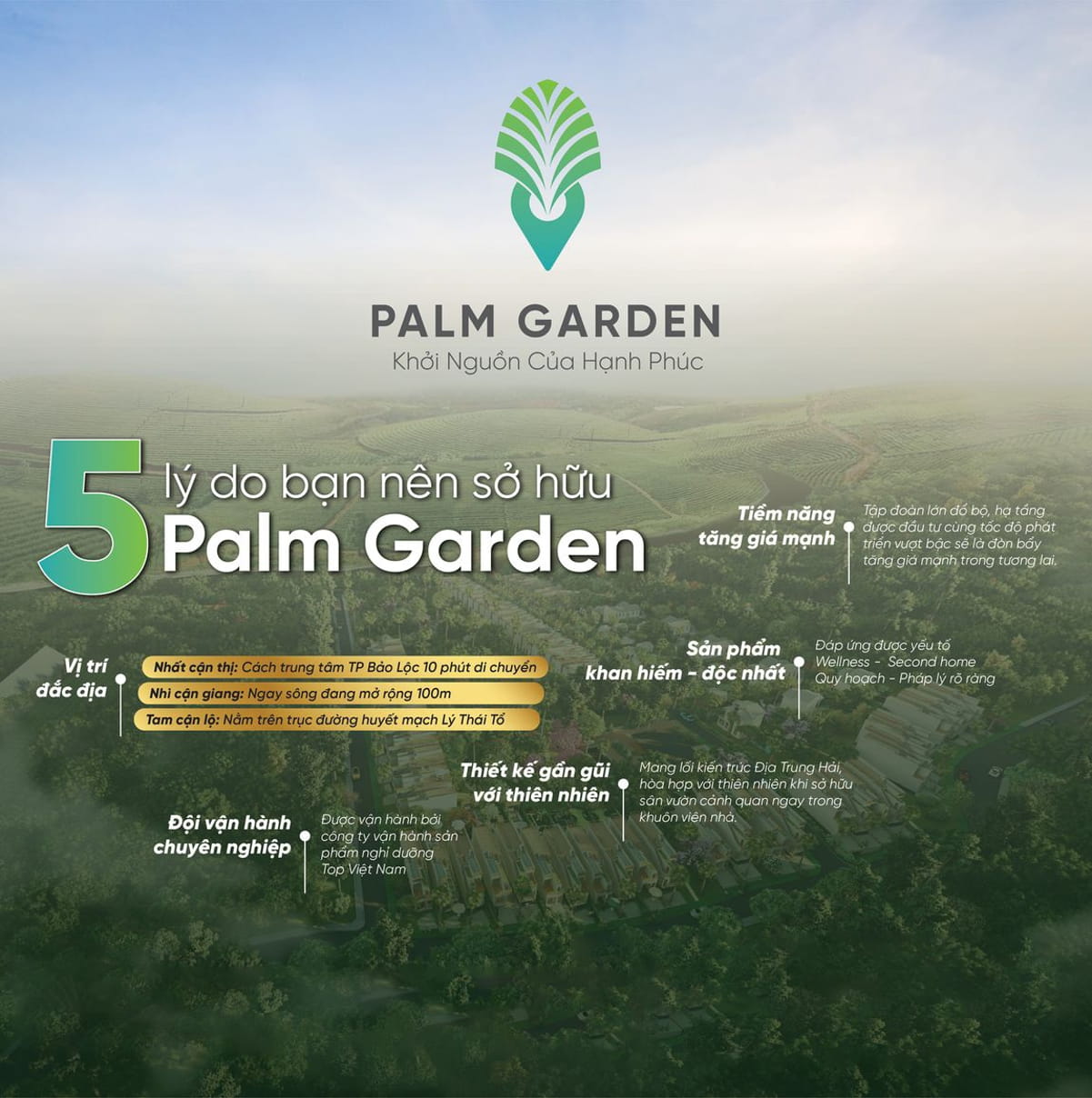 5 lý do mua Palm Gardenf