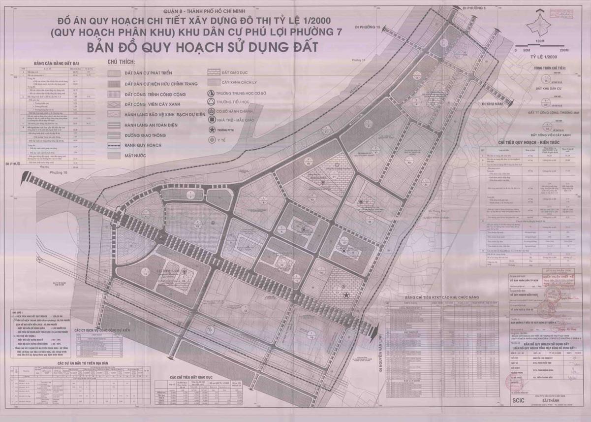 Quy hoạch mặt bằng KDC Hai Thành Phú Lợi