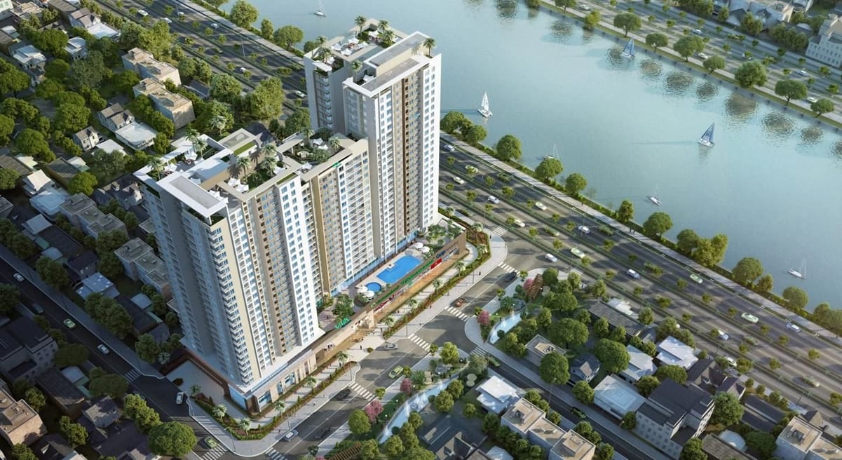 Phối cảnh dự án Vista Riverside 