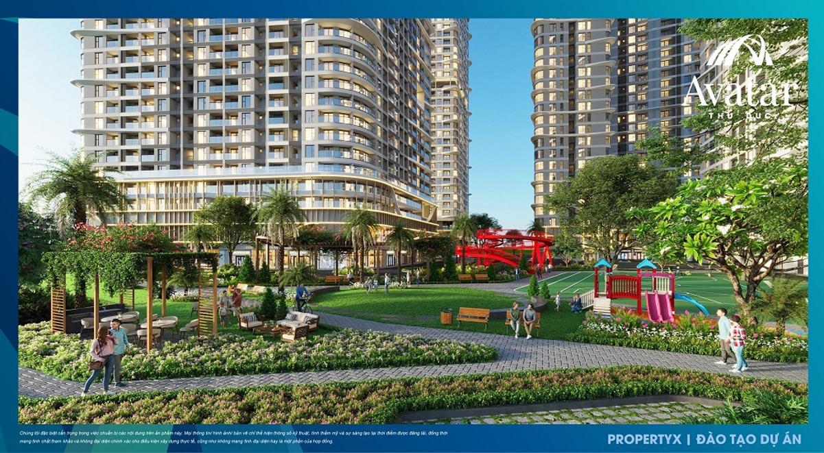 Avatar Thủ Đức Tiện ích nổi bật trong nội khu Avatar Thủ Đức