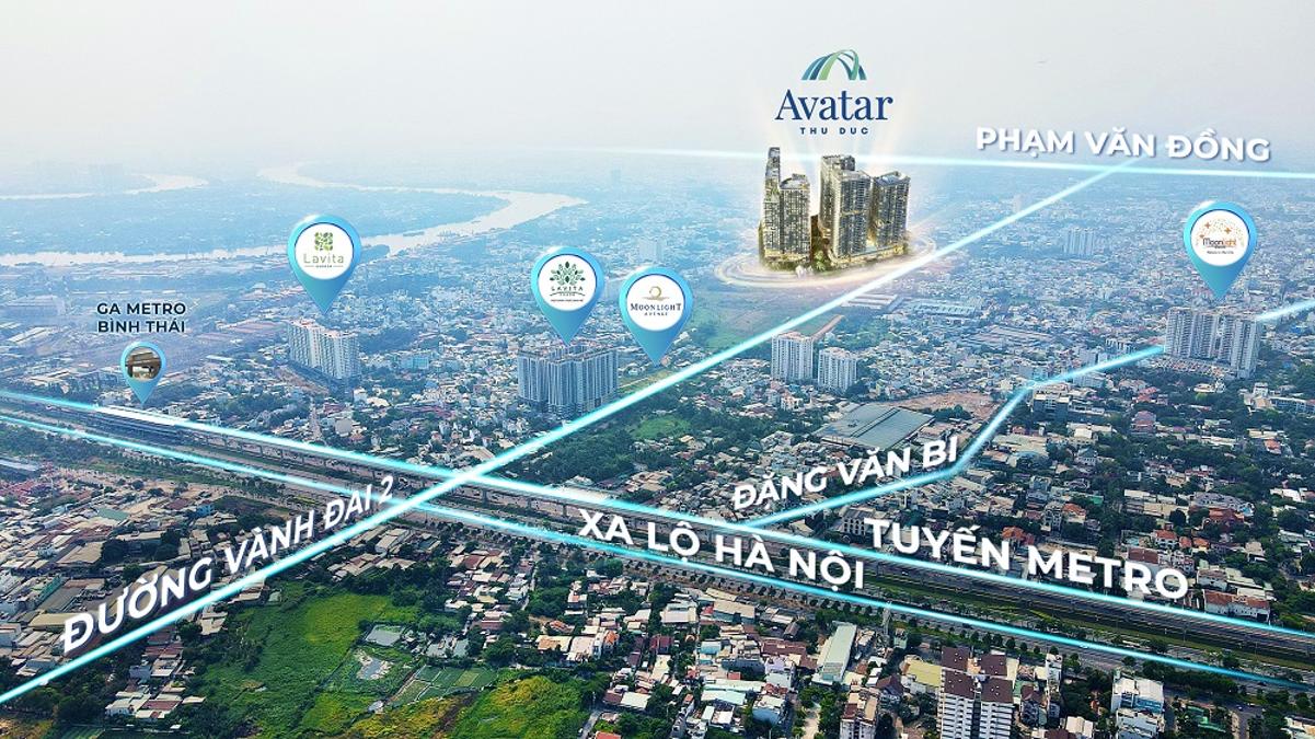 Avatar Thủ Đức Vị trí chiến lược Avatar Thủ Đức