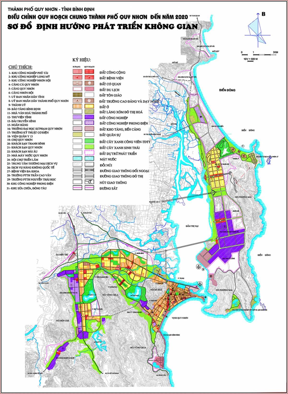 Bản đồ quy hoạch tỉnh Bình Định