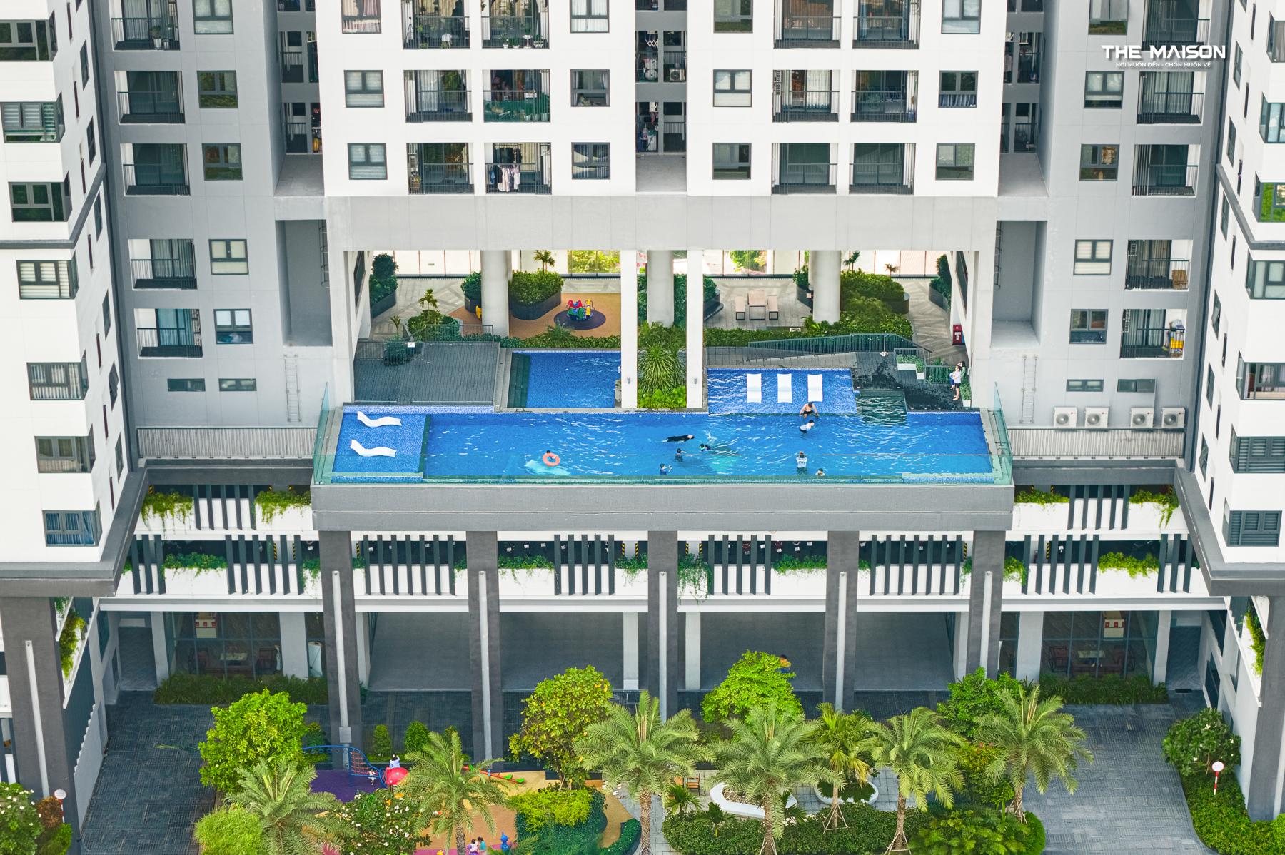 Hình thực tế The Maison đã bàn giao nhà