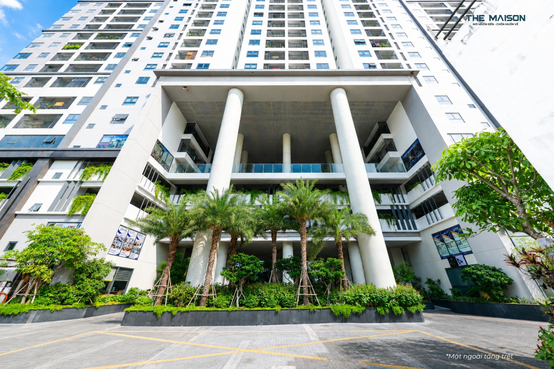 Hình thực tế The Maison đã bàn giao nhà