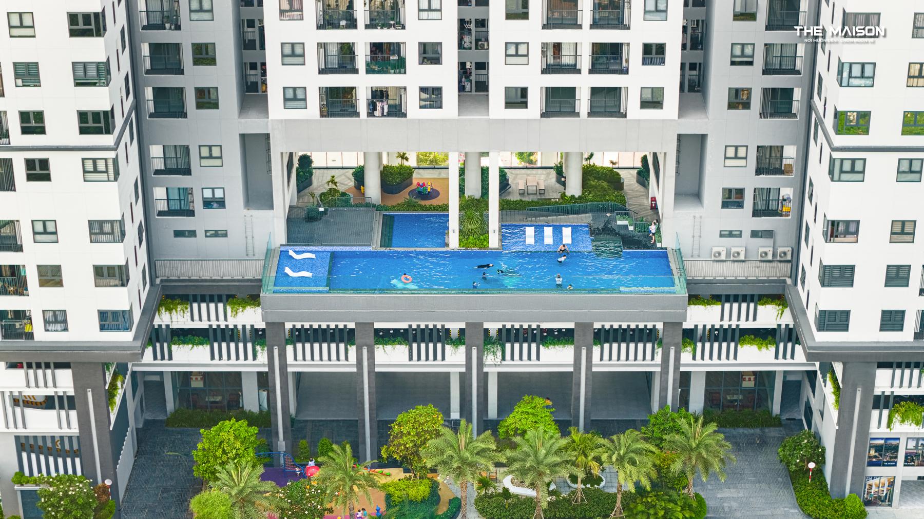 Hình thực tế The Maison đã bàn giao nhà