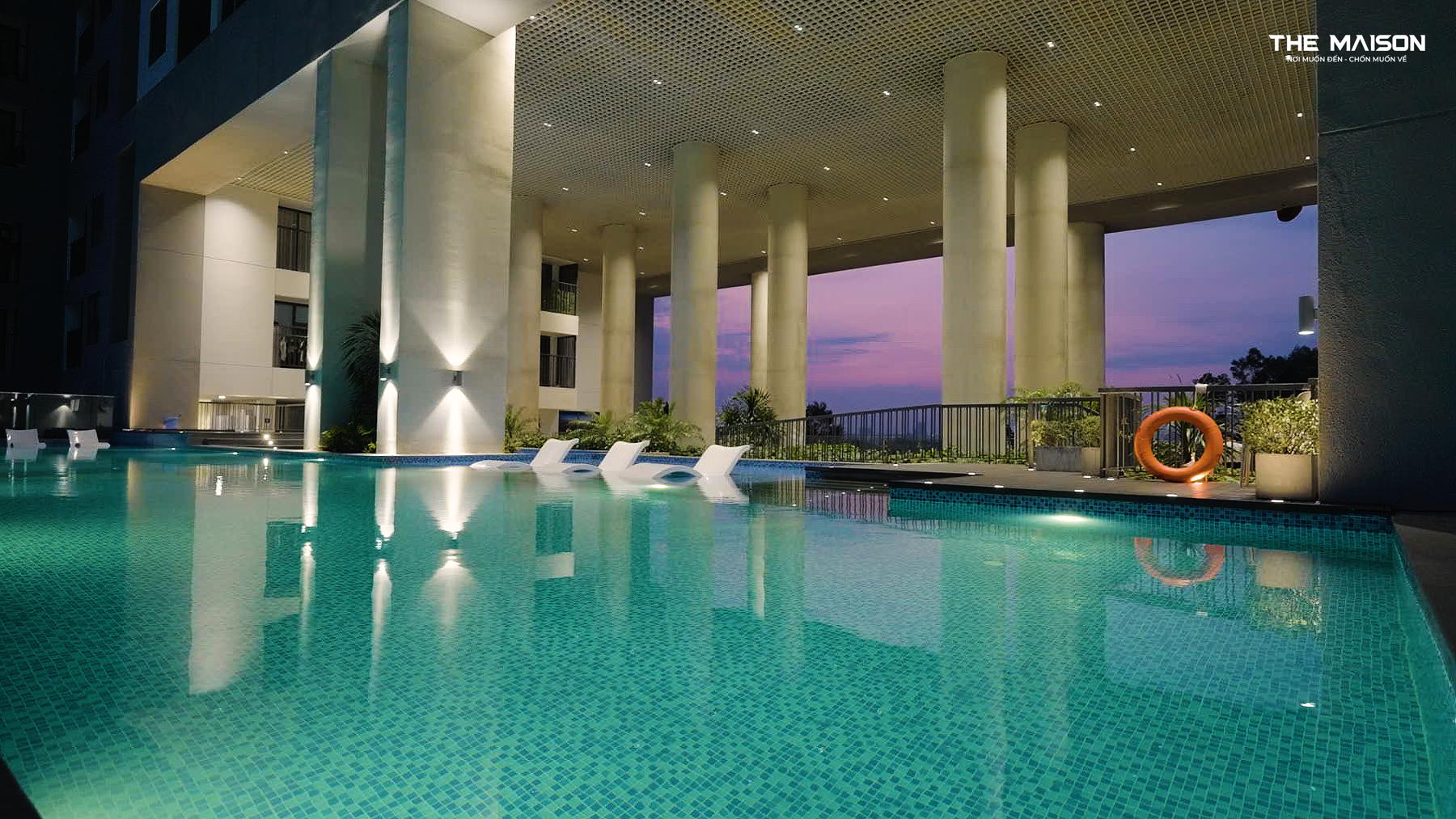 Hình thực tế The Maison đã bàn giao nhà