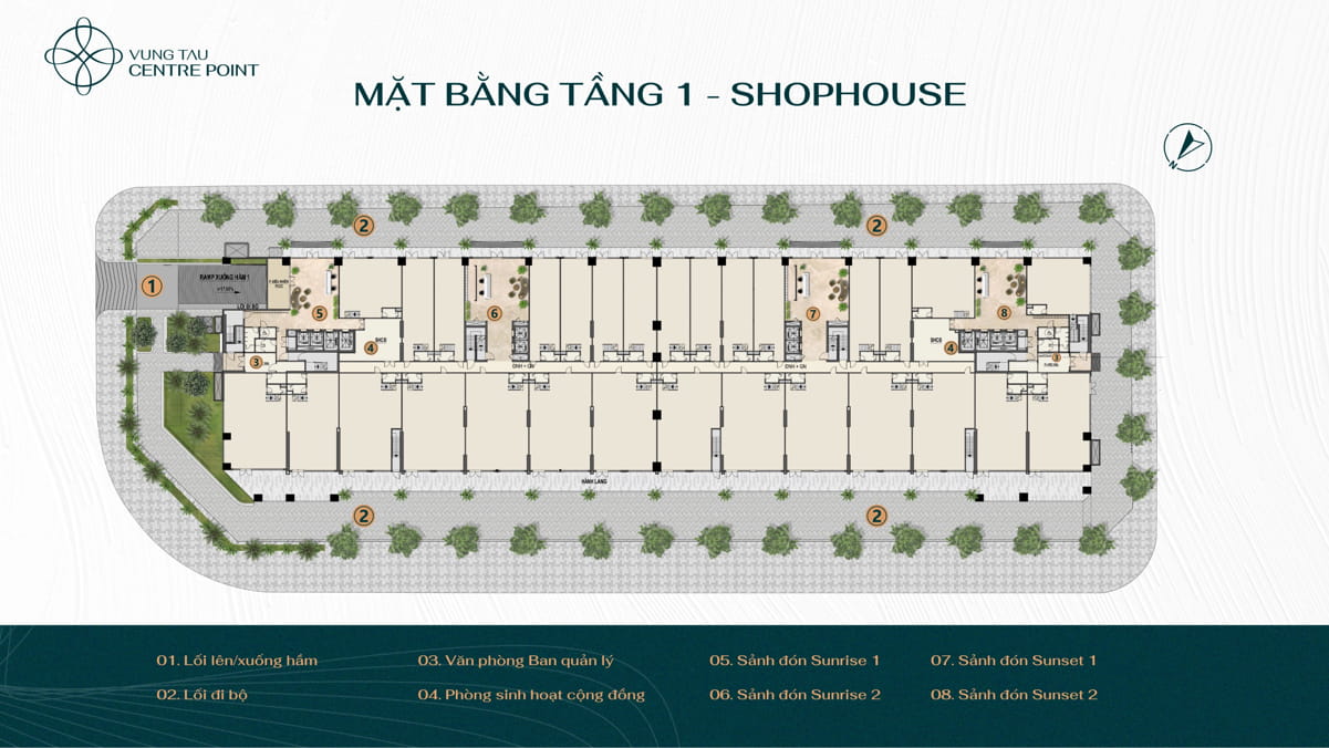 Mặt bằng dự án Vung Tau Centre Point