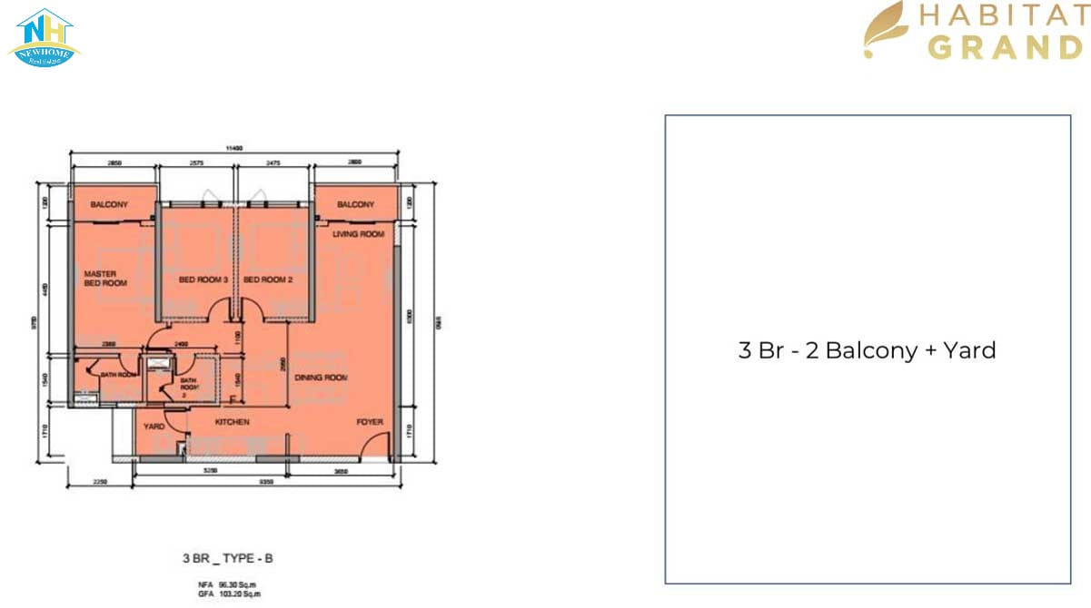 Thiết kế dự án Habitat Grand