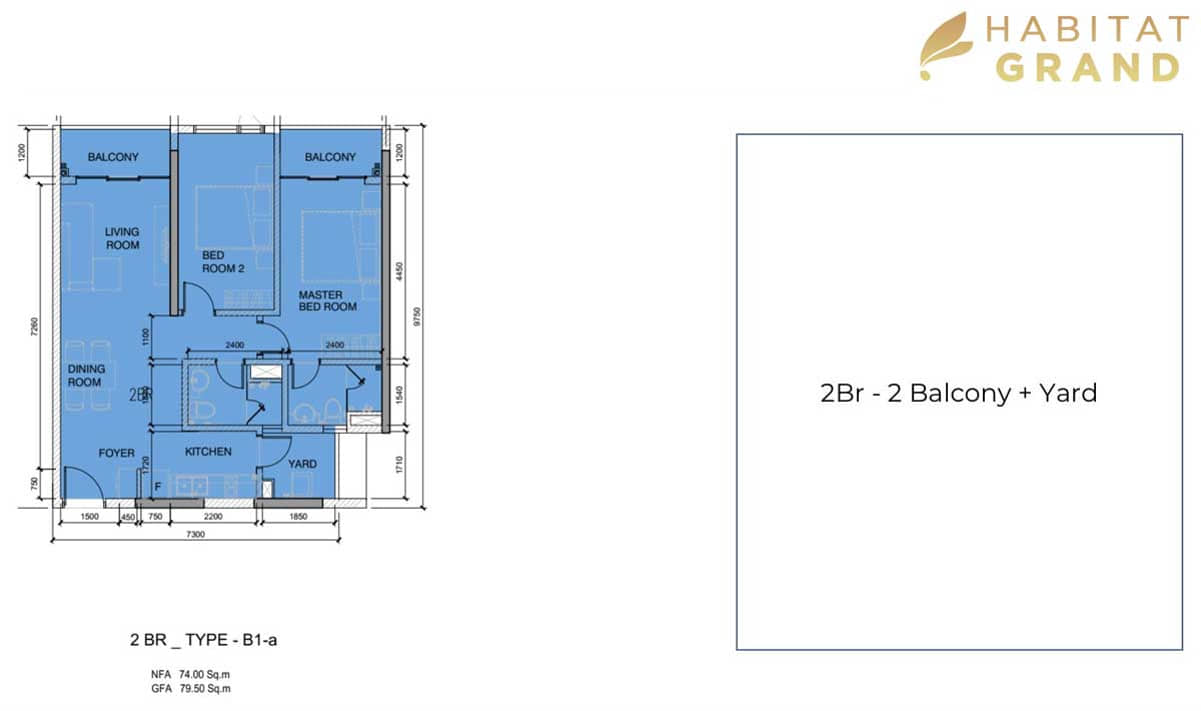 Thiết kế dự án Habitat Grand