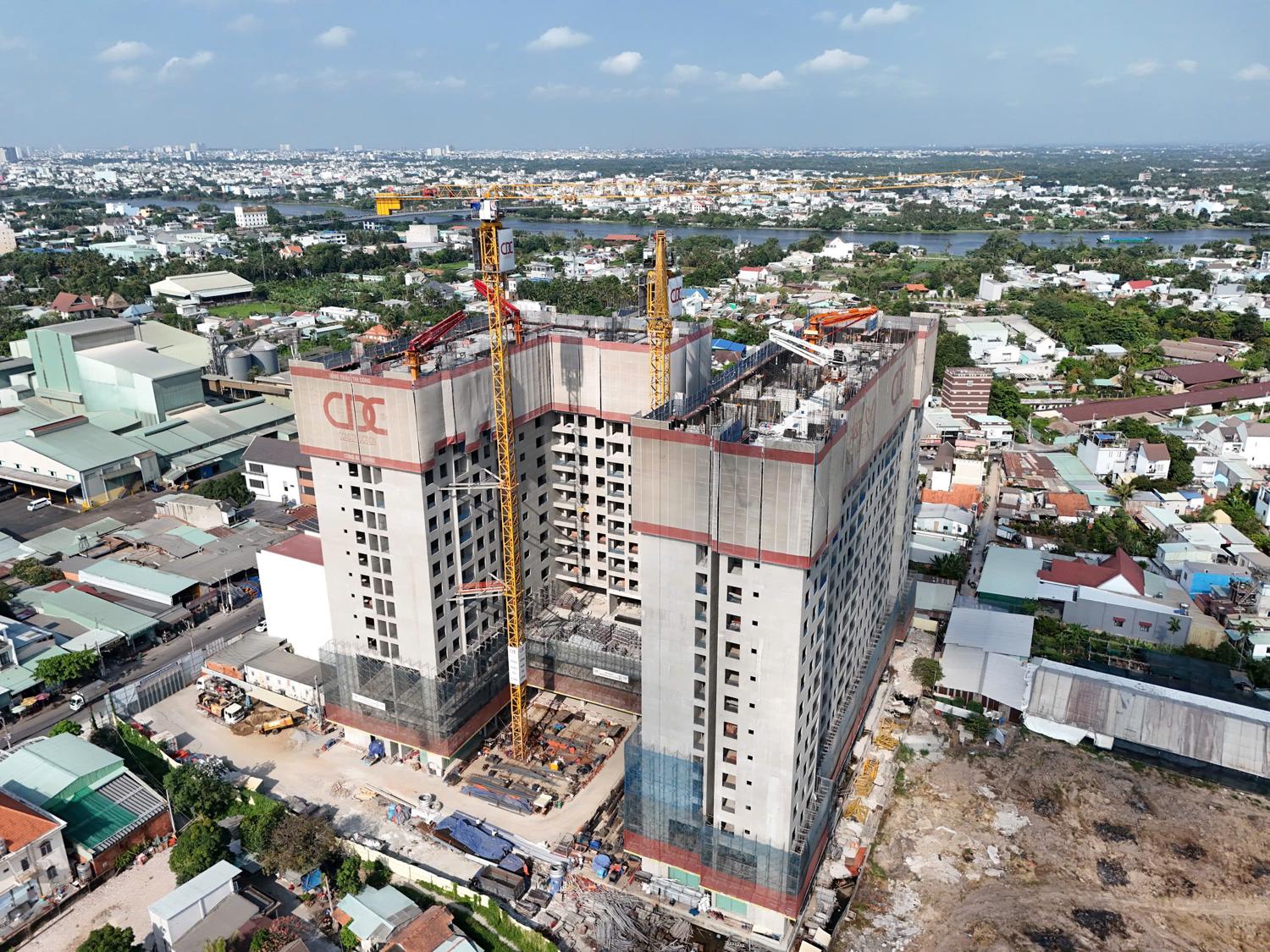 Tiến độ tháng 03 A&T Sky Garden