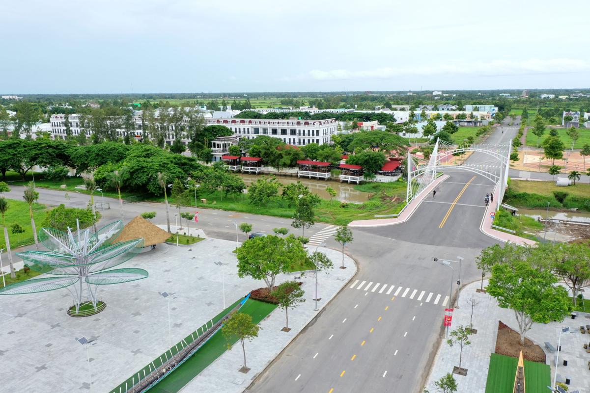 Hình thực tế dự án Mekong Centre Sóc Trăng