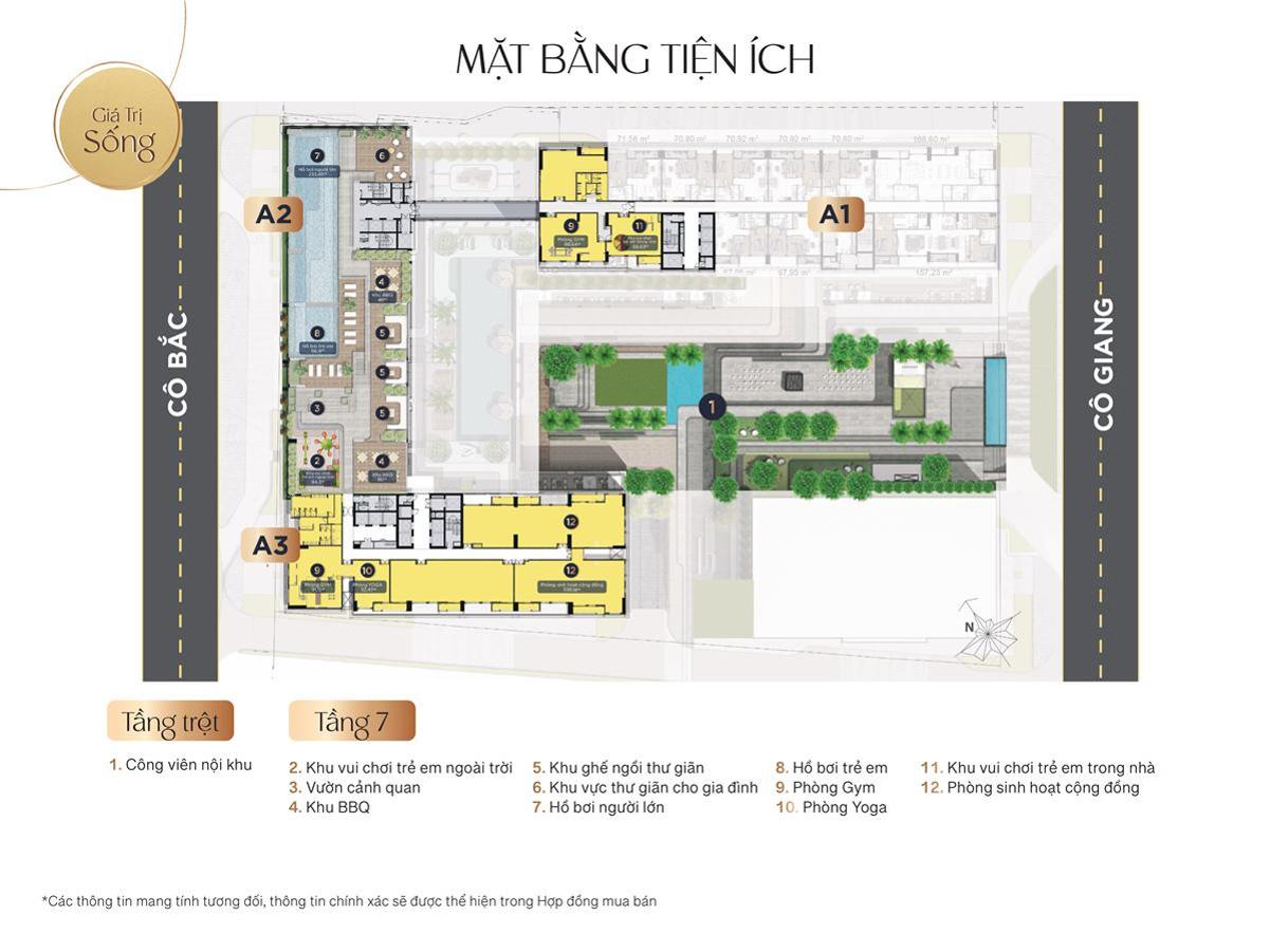 Mặt bằng dự án The Grand Manhattan Quận 1