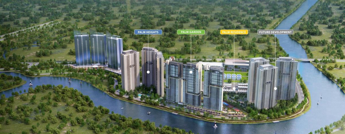 Phối cảnh dự án Palm City Quận 2