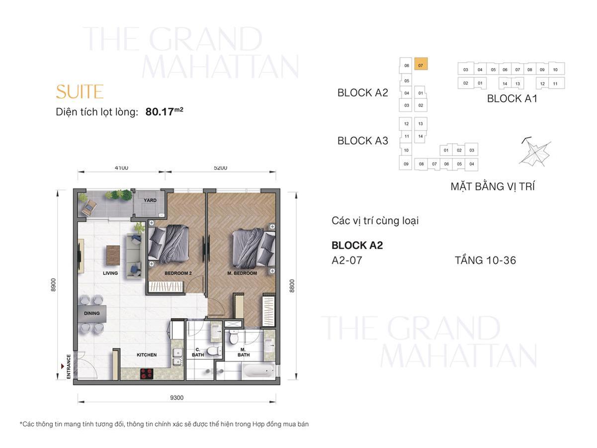 Thiết kế dự án The Grand Manhattan Quận 1