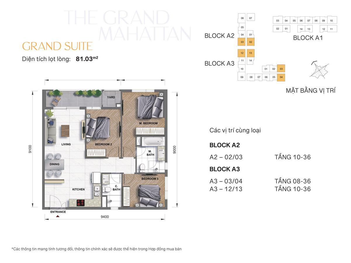 Thiết kế dự án The Grand Manhattan Quận 1