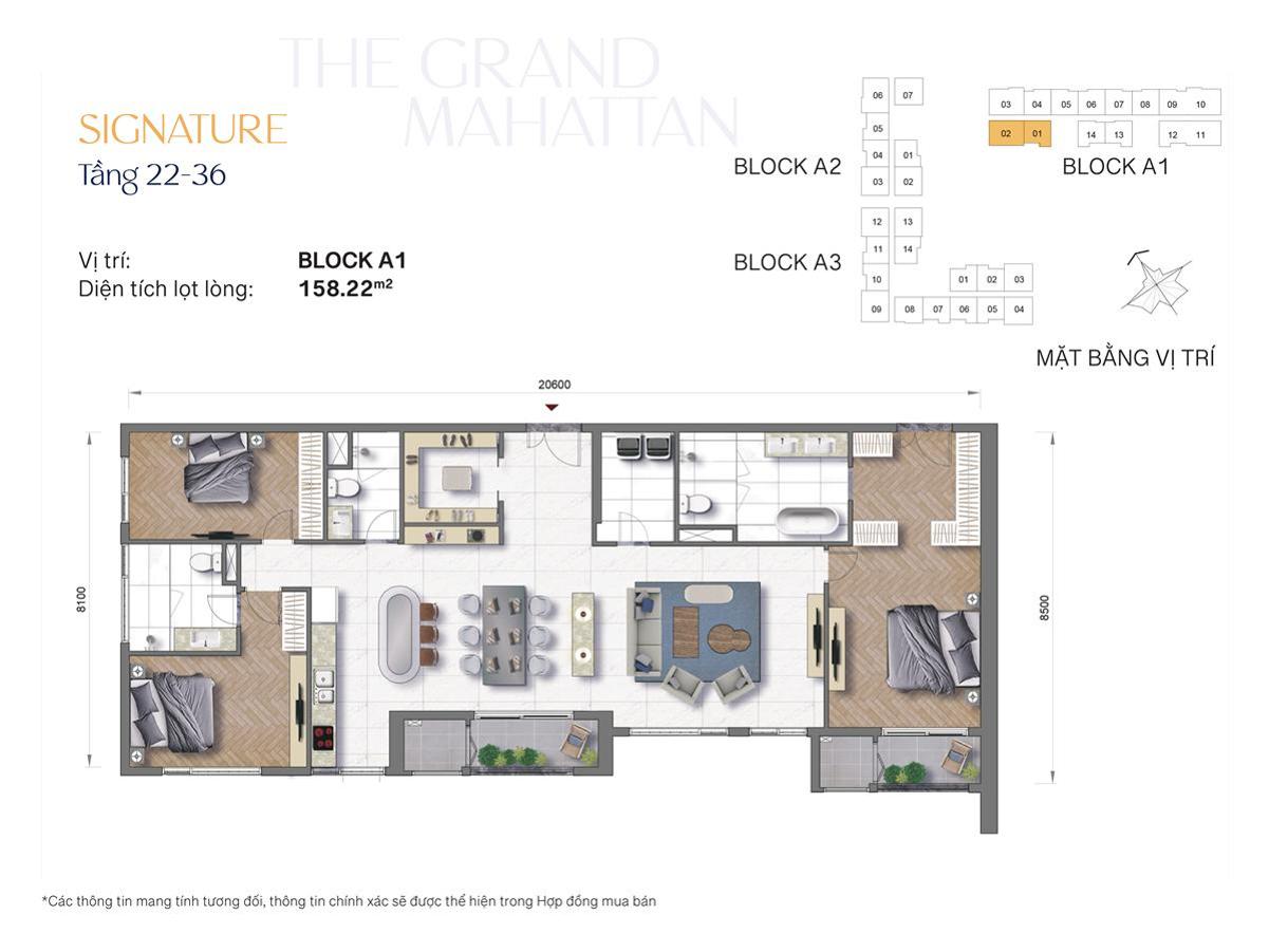 Thiết kế dự án The Grand Manhattan Quận 1