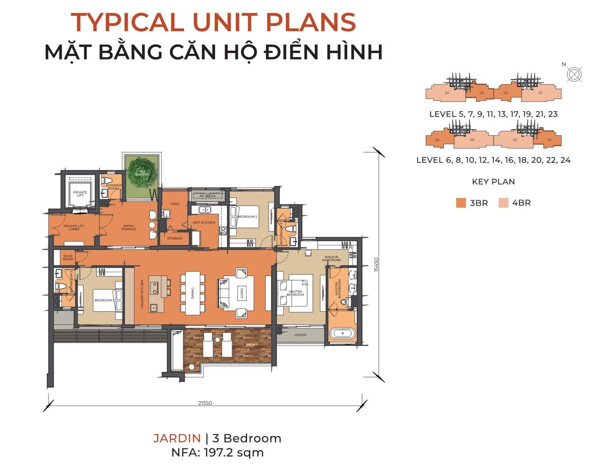 Thiết kế căn hộ dự án Define Quận 2