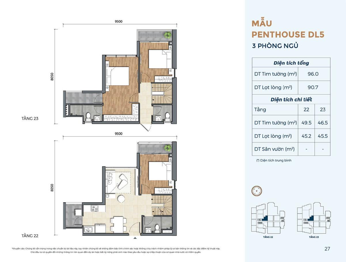 Thiết kế căn hộ dự án Precia Quận 2