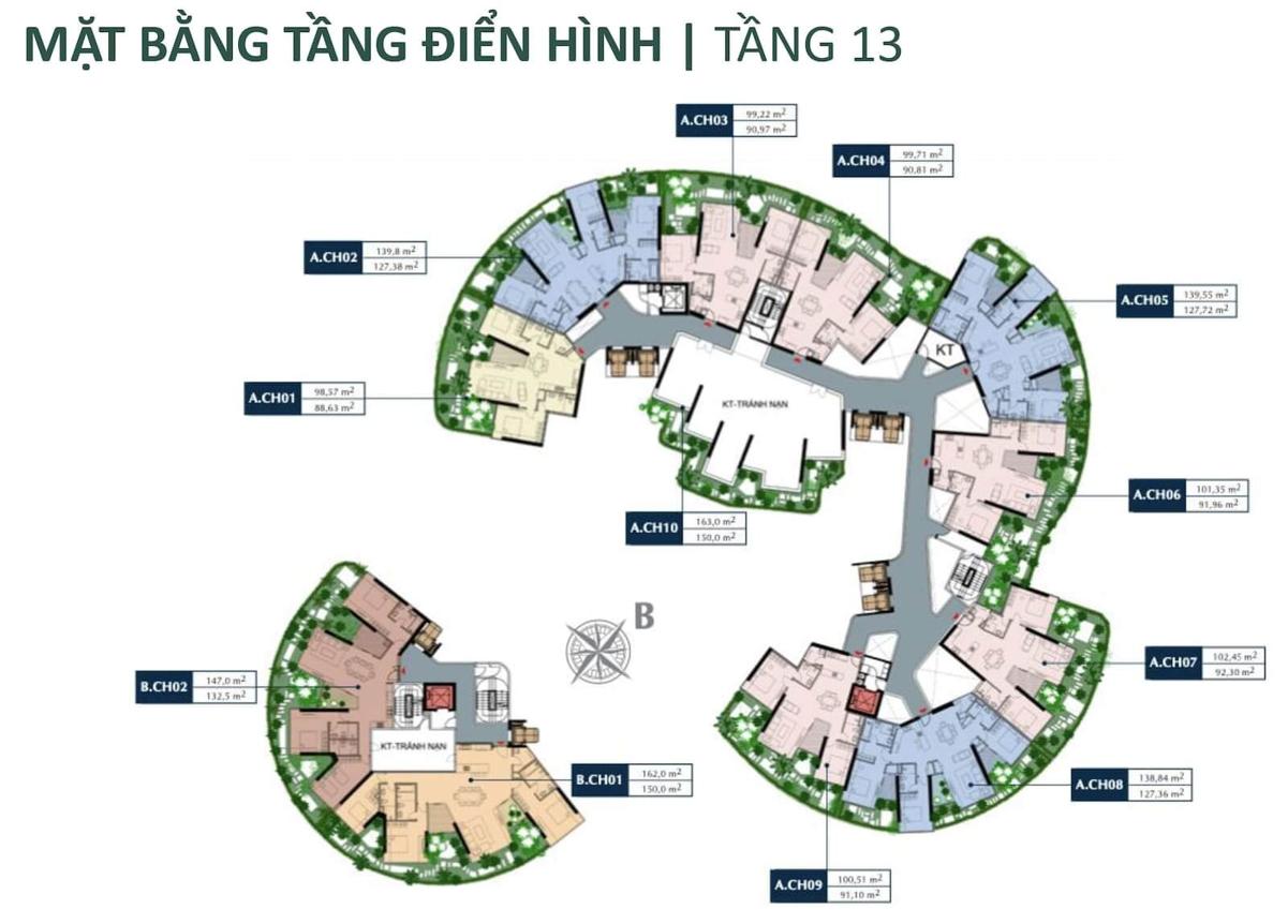 Mặt bằng dự án Sunshine Venicia