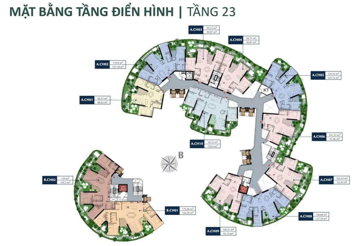 Mặt bằng dự án Sunshine Venicia