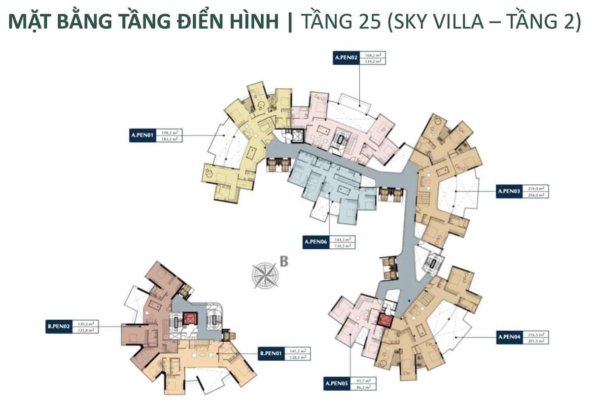 Mặt bằng dự án Sunshine Venicia