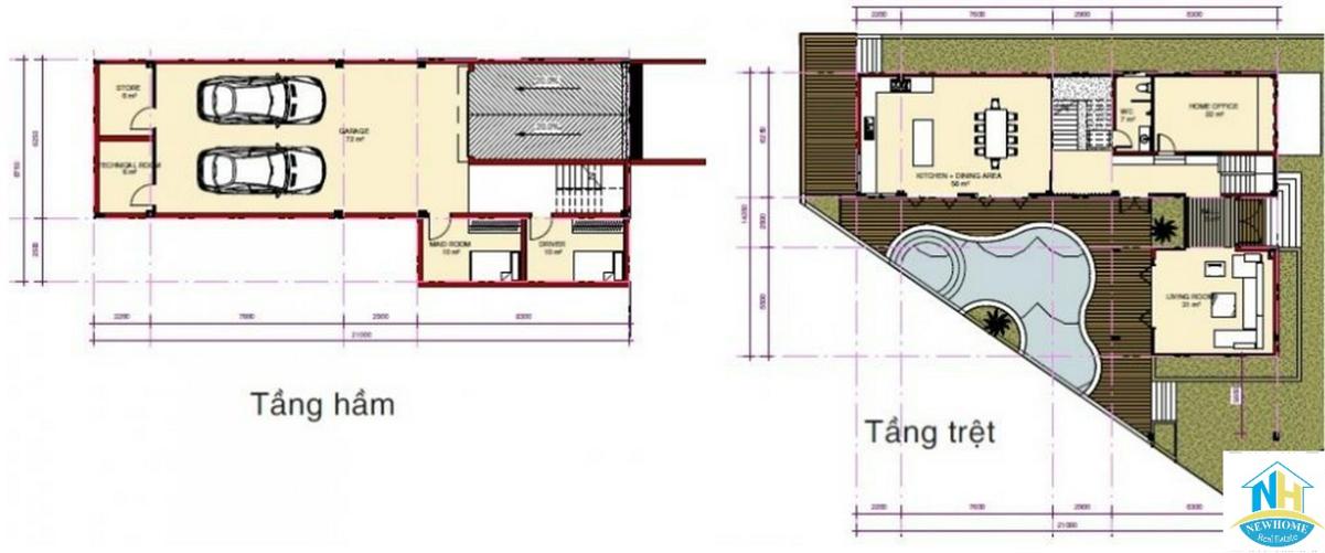 Thiết kế dự án biệt thự Sarah Thảo Điền