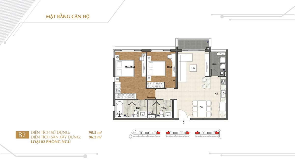 Thiết kế dự án Sarina Condominium Quận 2