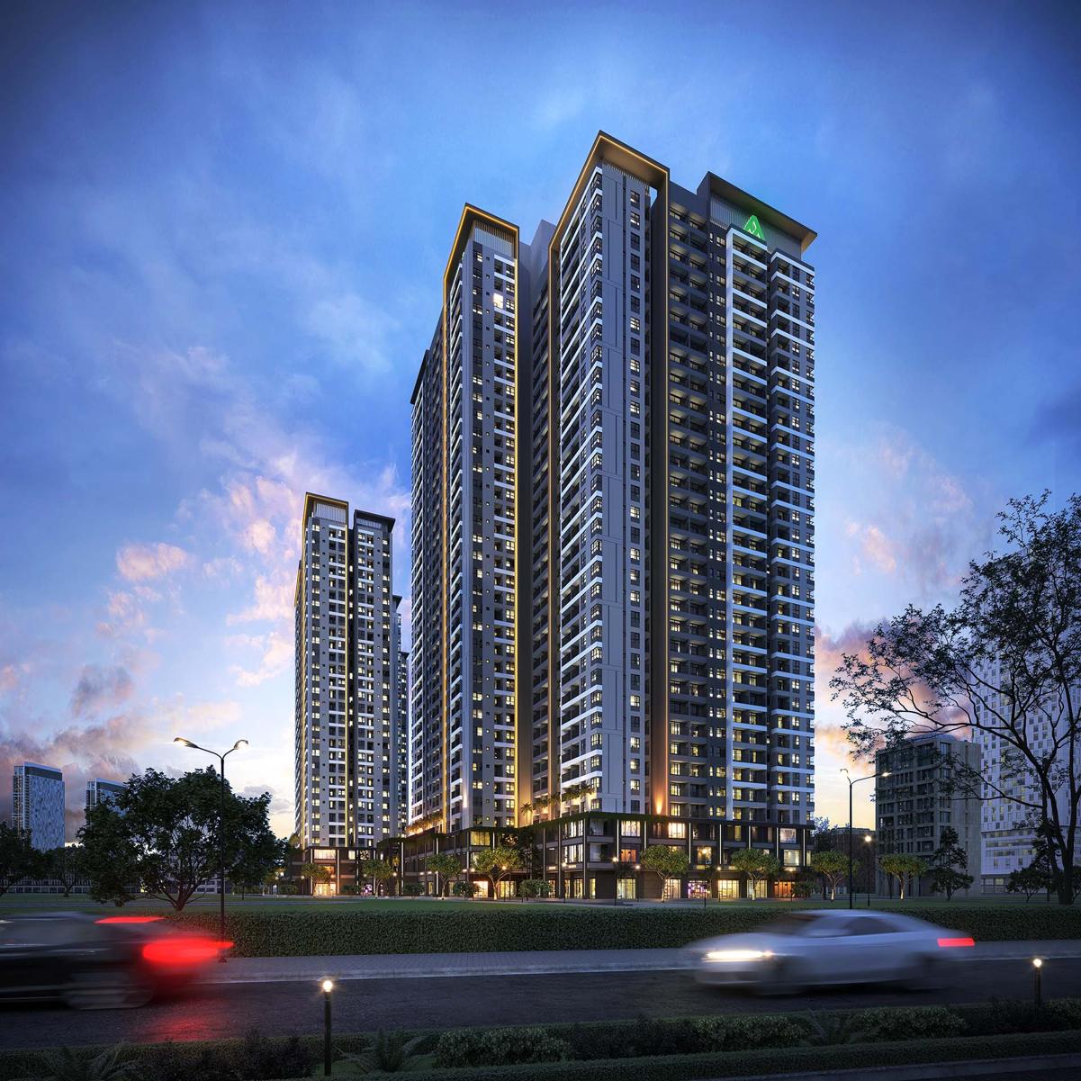 Phối cảnh The Wings