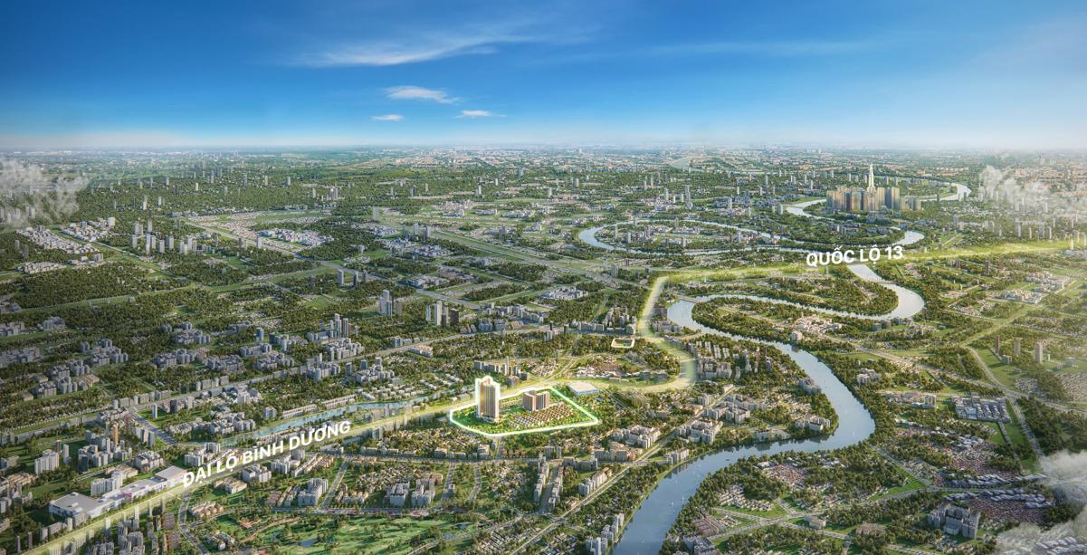 Vị trí dự án Setia Garden Residences