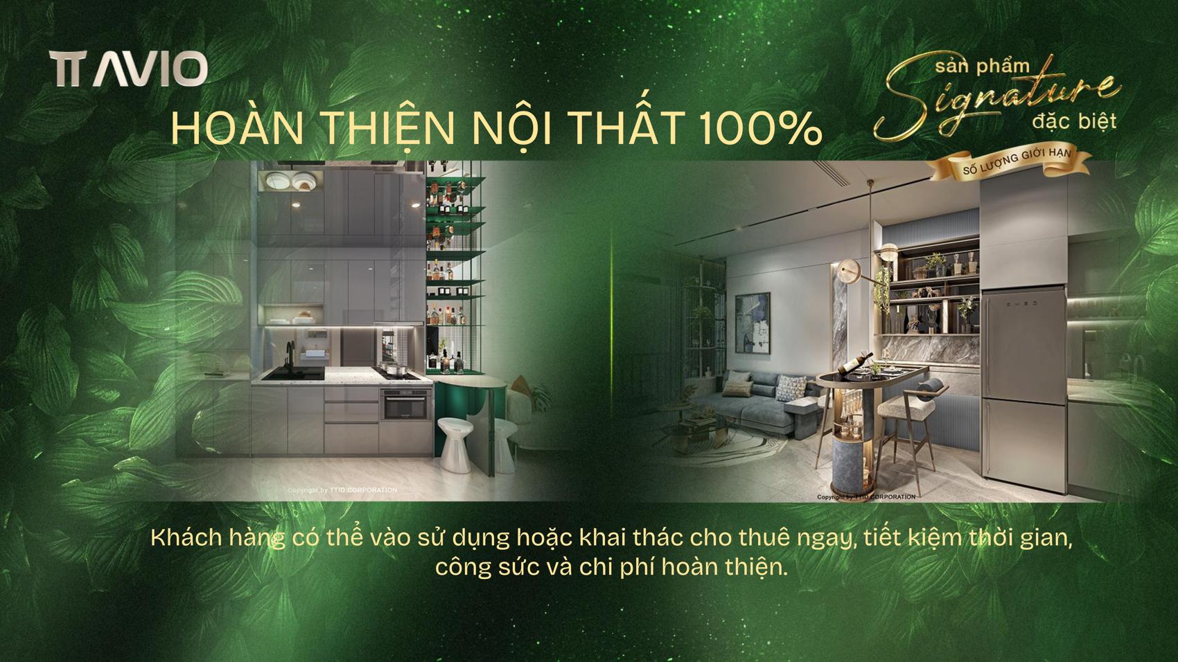 TT Avio Thiết kế & bàn giao Full nội thất TMDV TT AVIO