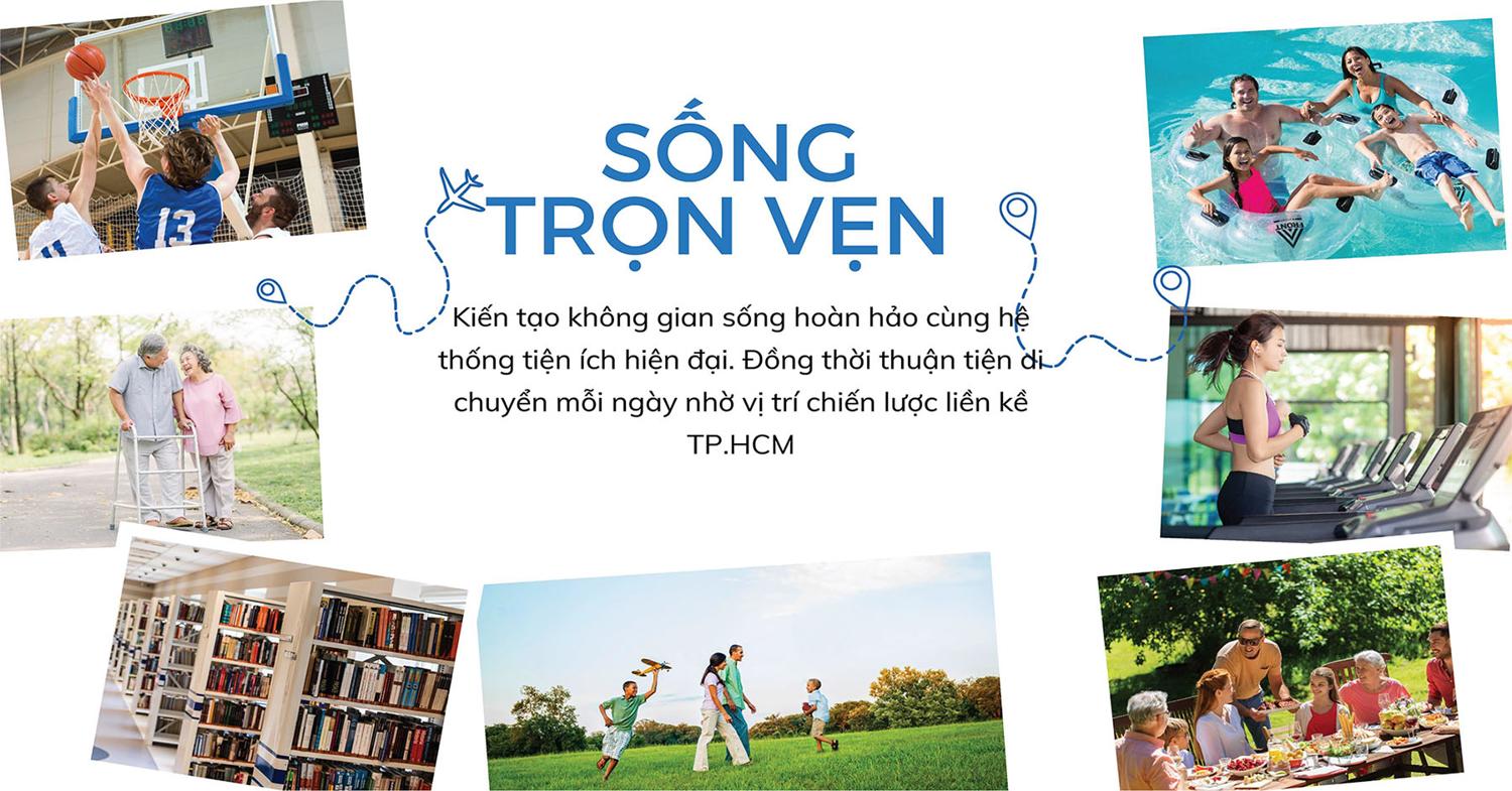 Tiện ích nội khu phong phú dự án Destino Centro