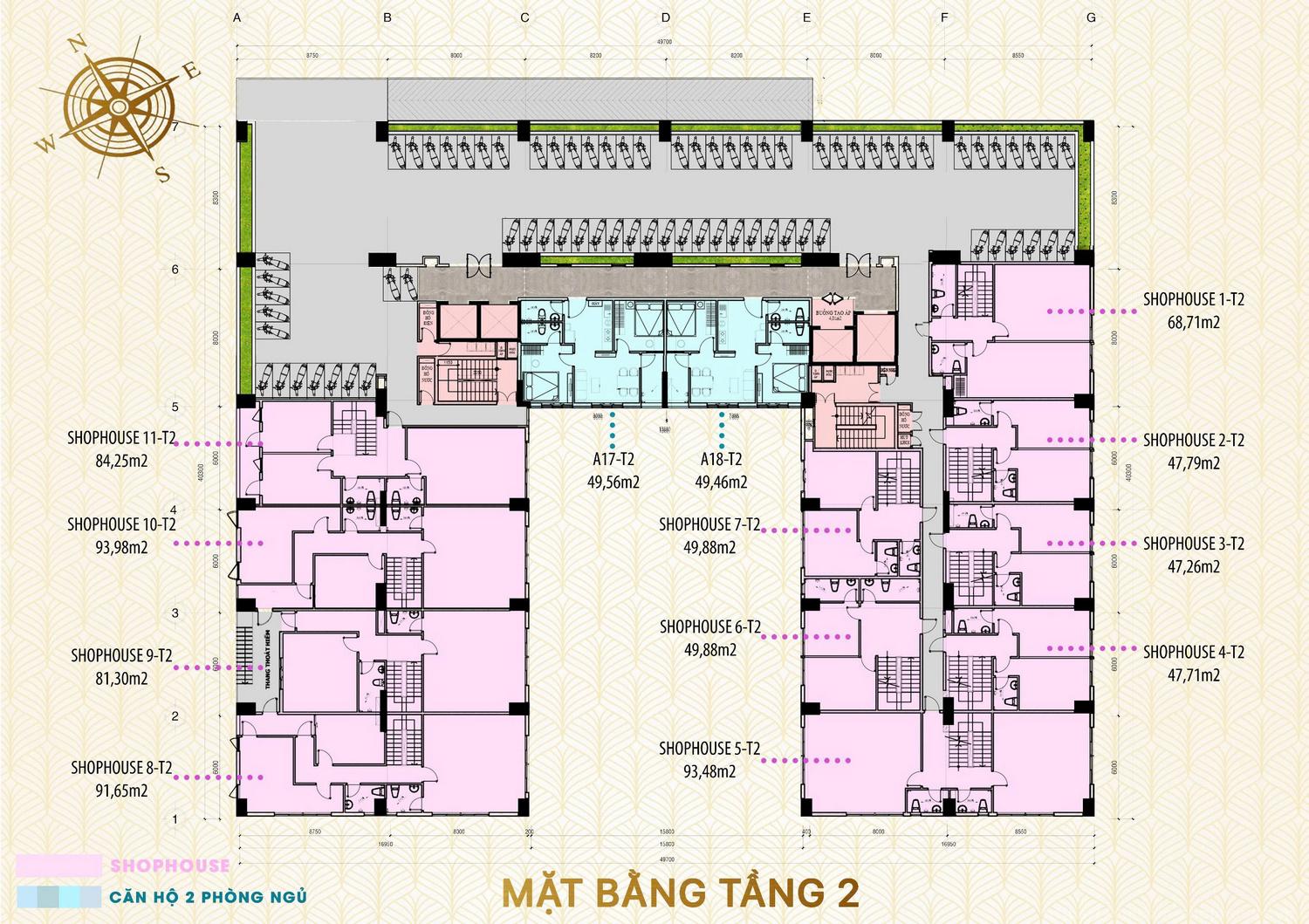 mat bang green melody 7