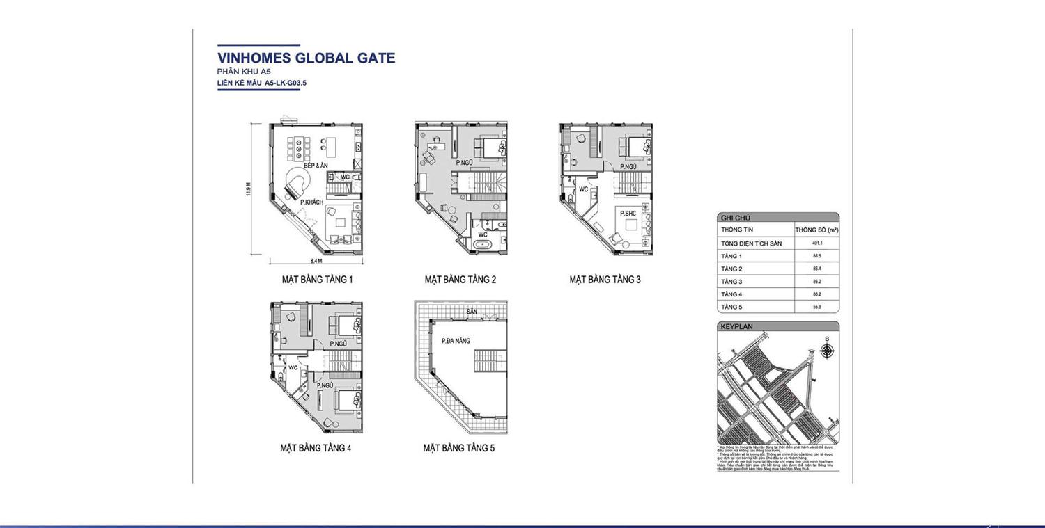 Thiết kế Vinhomes Global Gate