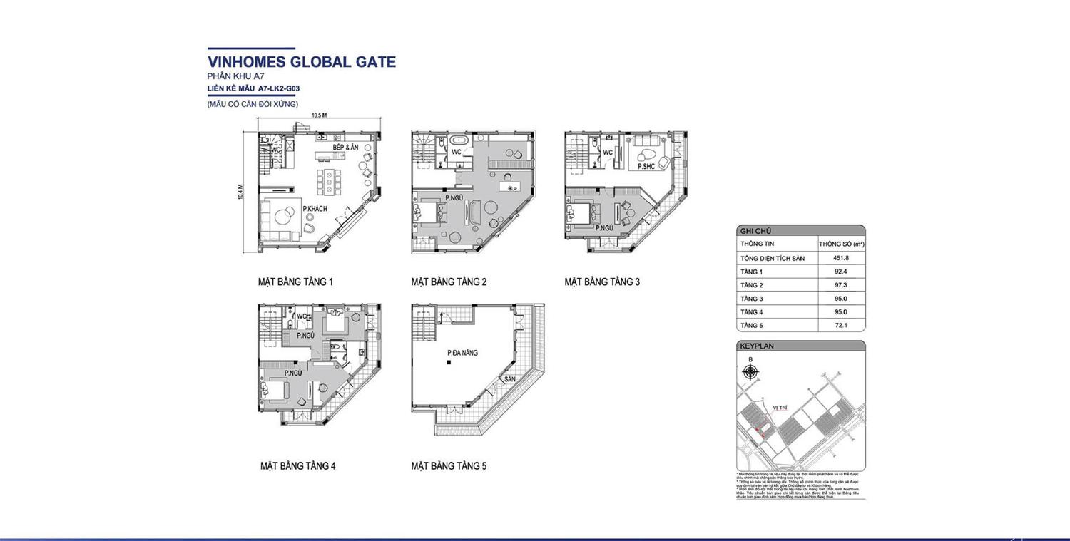 Thiết kế Vinhomes Global Gate