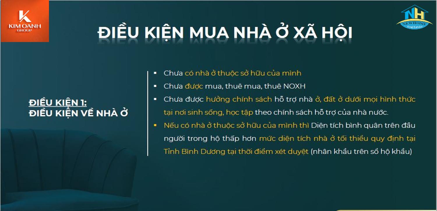 Điều kiện mua nhà ở xã hội K-Home New City