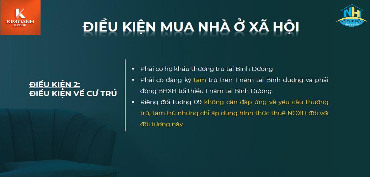 Điều kiện mua nhà ở xã hội K-Home New City