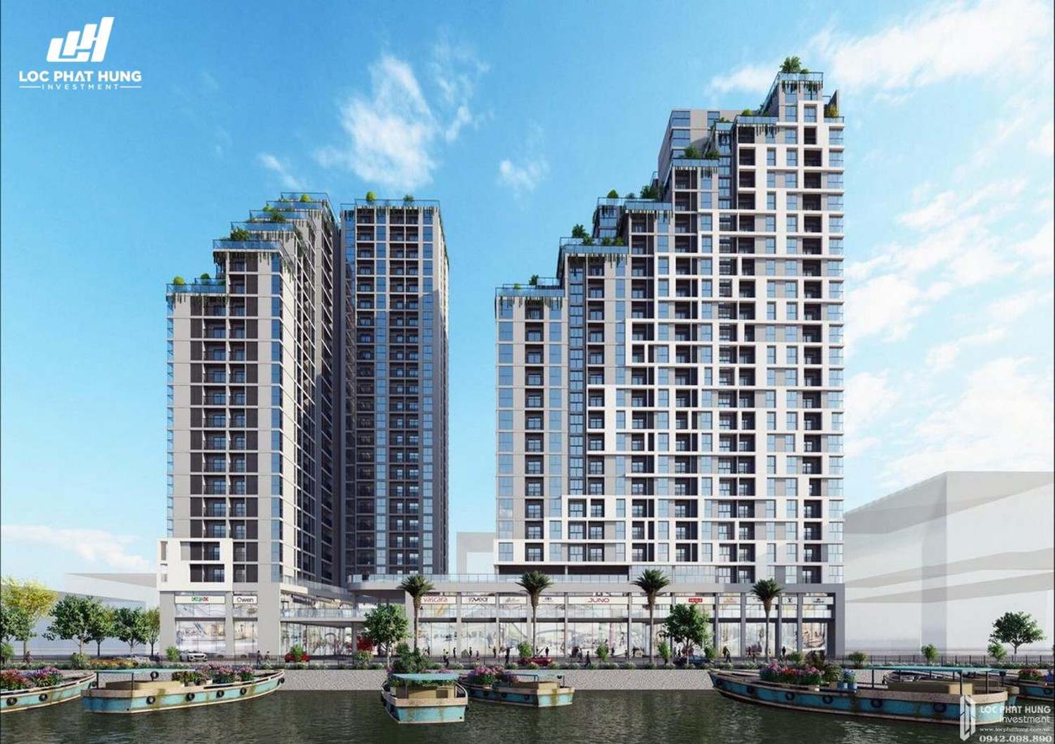 D-Aqua Quận 8 Phối cảnh dự án D-Aqua